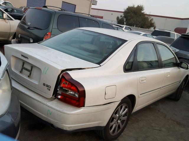 YV1TS91Z731317145 - 2003 VOLVO S80 T6 TUR WHITE photo 4