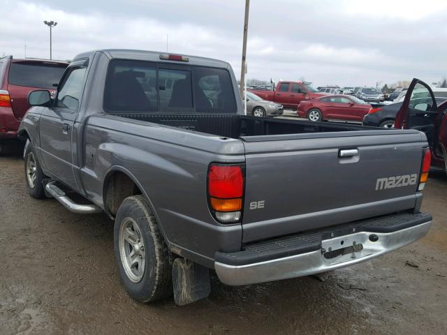 4F4YR12C1WTM29863 - 1998 MAZDA B2500 GRAY photo 3