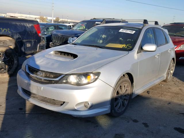 JF1GH76619G820626 - 2009 SUBARU IMPREZA WR SILVER photo 2