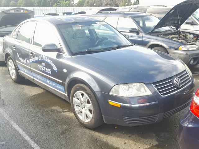 WVWMD63B43P267692 - 2003 VOLKSWAGEN PASSAT GL CHARCOAL photo 1