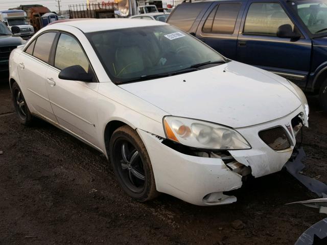 1G2ZH58N774121631 - 2007 PONTIAC G6 GT WHITE photo 1