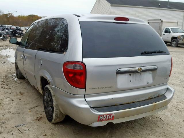 2A4GP44R37R275270 - 2007 CHRYSLER TOWN & COU SILVER photo 3