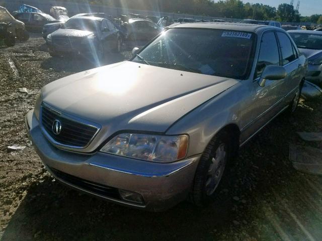 JH4KA96664C006894 - 2004 ACURA 3.5RL SILVER photo 2