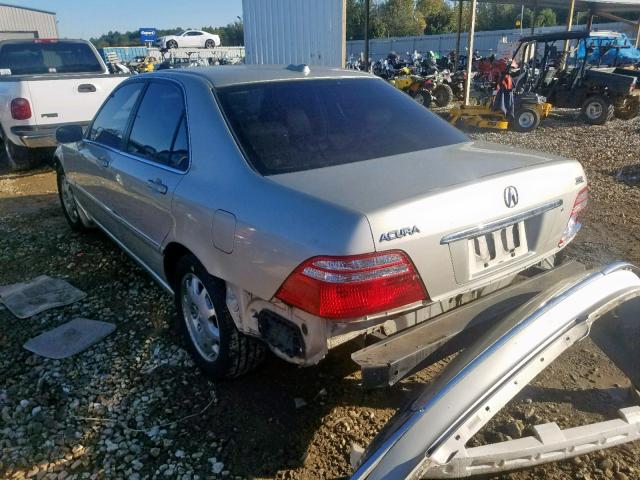 JH4KA96664C006894 - 2004 ACURA 3.5RL SILVER photo 3