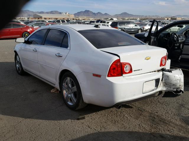 1G1ZC5E0XCF329416 - 2012 CHEVROLET MALIBU 1LT თეთრი ფოტო 3