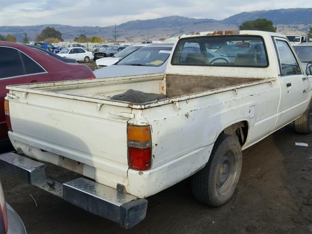 JT4RN55R0E0005672 - 1984 TOYOTA PICKUP 1/2 WHITE photo 4