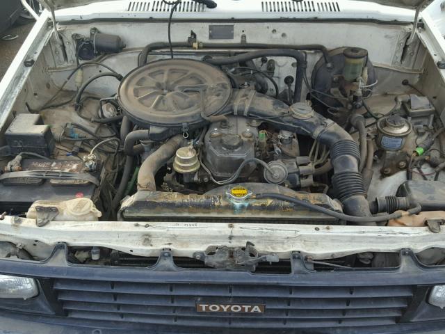 JT4RN55R0E0005672 - 1984 TOYOTA PICKUP 1/2 WHITE photo 7