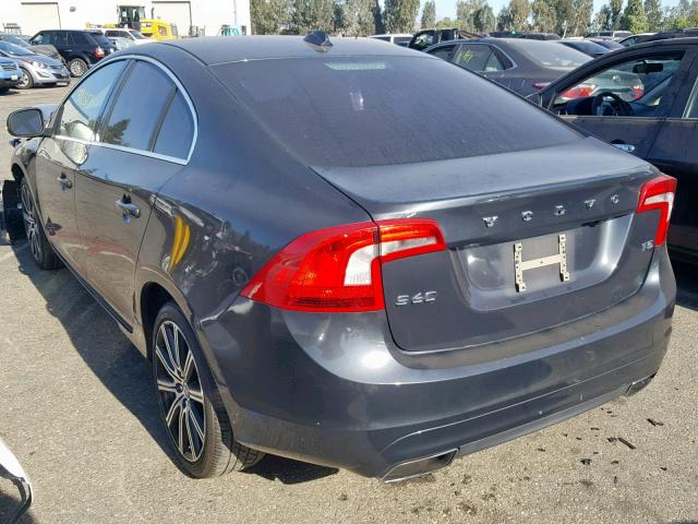 YV1612FSXE2283931 - 2014 VOLVO S60 T5 CHARCOAL photo 3