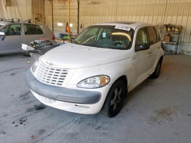 3C8FY4BB91T670707 - 2001 CHRYSLER PT CRUISER WHITE photo 2