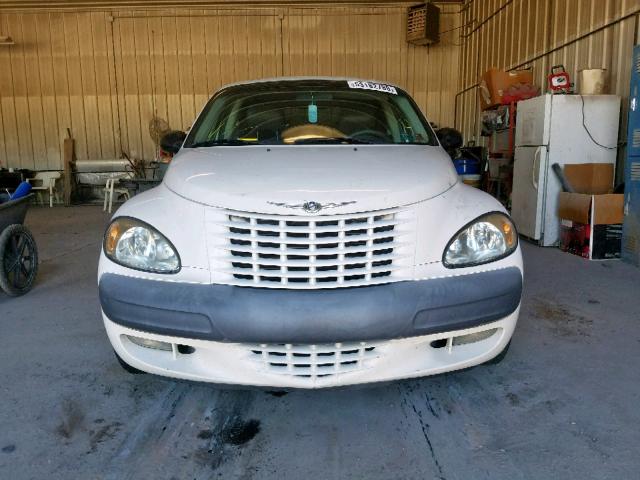 3C8FY4BB91T670707 - 2001 CHRYSLER PT CRUISER WHITE photo 9