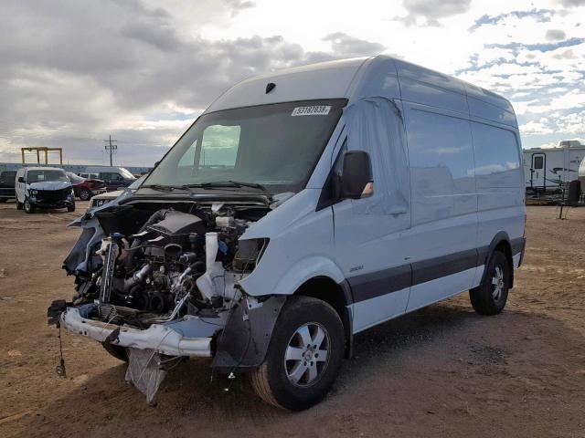 WD3PE7DC8F5977809 - 2015 MERCEDES-BENZ SPRINTER 2 WHITE photo 2