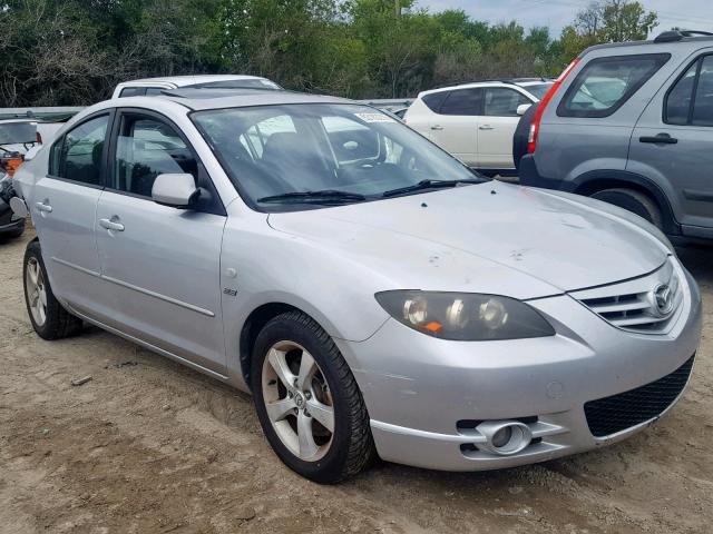 JM1BK123641175403 - 2004 MAZDA 3 S SILVER photo 1