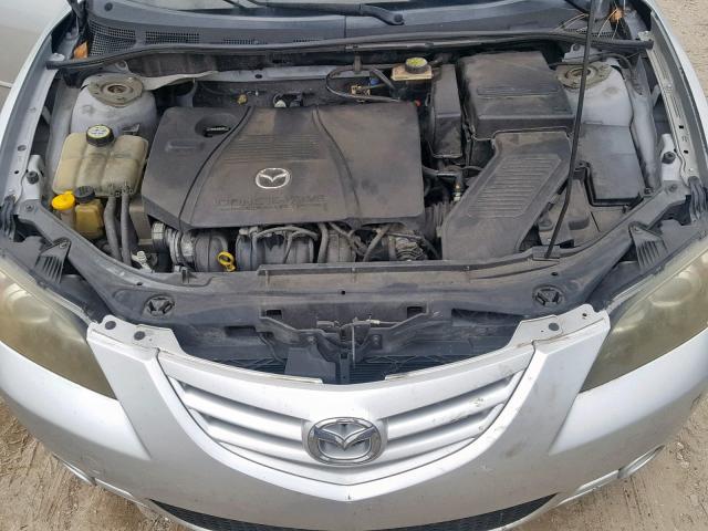 JM1BK123641175403 - 2004 MAZDA 3 S SILVER photo 7