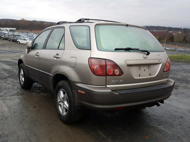 JT6GF10U7Y0069681 - 2000 LEXUS RX 300 GOLD photo 3