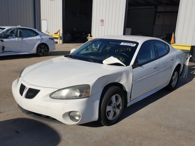 2G2WP522651258900 - 2005 PONTIAC GRAND PRIX თეთრი ფოტო 2