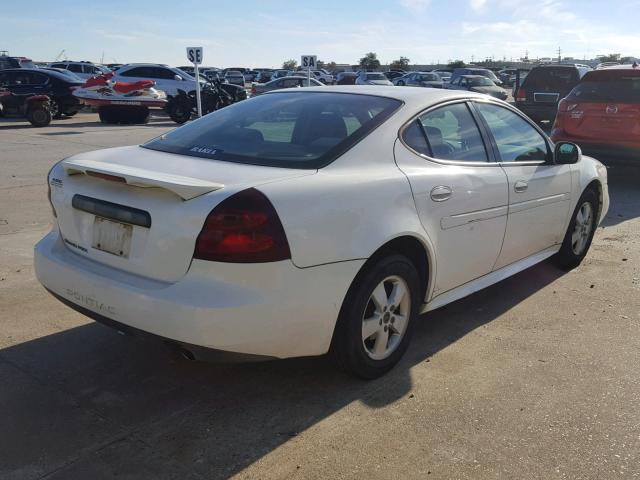 2G2WP522651258900 - 2005 PONTIAC GRAND PRIX თეთრი ფოტო 4