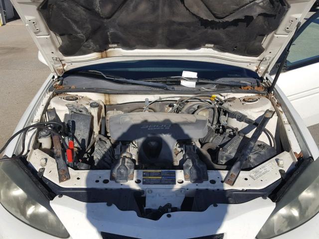 2G2WP522651258900 - 2005 PONTIAC GRAND PRIX თეთრი ფოტო 7