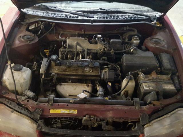 1Y1SK5268TZ029209 - 1996 GEO PRIZM BASE RED photo 7