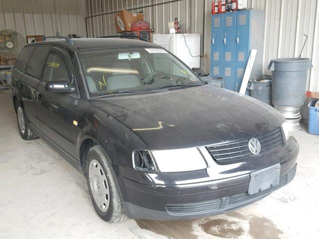 WVWNA63B4XE384834 - 1999 VOLKSWAGEN PASSAT GLS BLACK photo 1