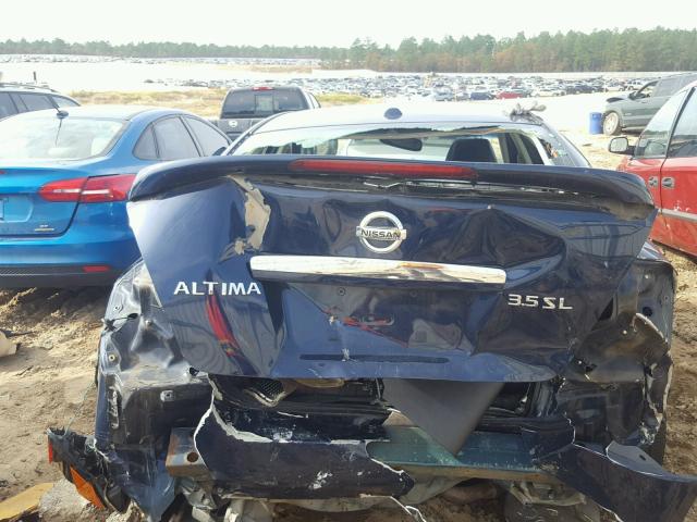 1N4BL21E77C187418 - 2007 NISSAN ALTIMA 3.5 BLUE photo 9