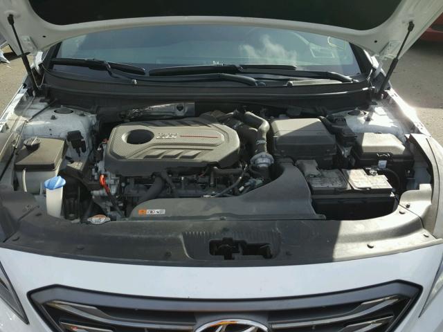 5NPE34AB4HH511195 - 2017 HYUNDAI SONATA SPO WHITE photo 7