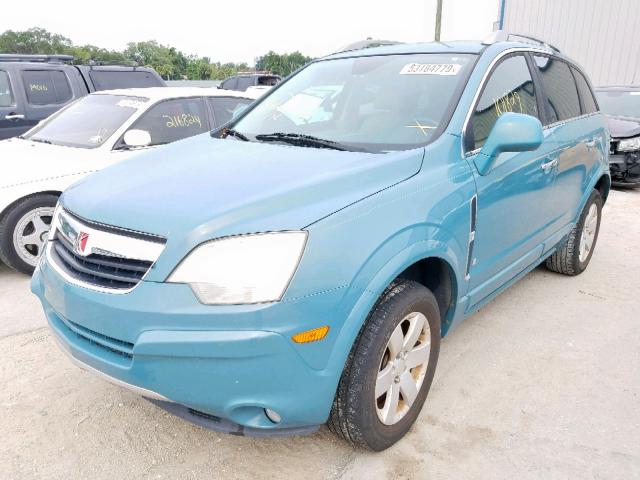 3GSCL53758S652065 - 2008 SATURN VUE XR TEAL photo 2