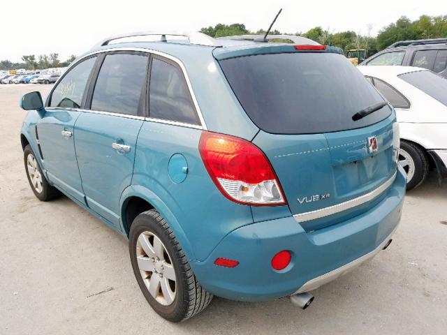 3GSCL53758S652065 - 2008 SATURN VUE XR TEAL photo 3