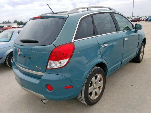 3GSCL53758S652065 - 2008 SATURN VUE XR TEAL photo 4