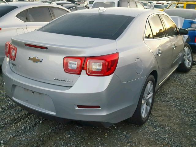 1G11F5SL1FF179901 - 2015 CHEVROLET MALIBU LTZ 银色 照片 4