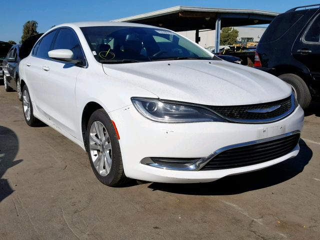 1C3CCCAB1GN163585 - 2016 CHRYSLER 200 LIMITE WHITE photo 1