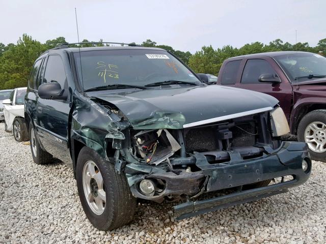 1GKDT13S232391953 - 2003 GMC ENVOY GREEN photo 1