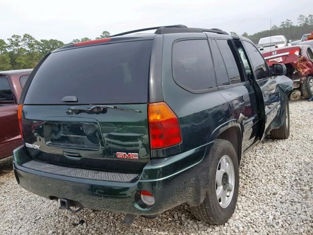 1GKDT13S232391953 - 2003 GMC ENVOY GREEN photo 4