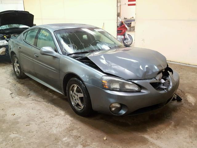 2G2WS522741372272 - 2004 PONTIAC GRAND PRIX GRAY photo 1
