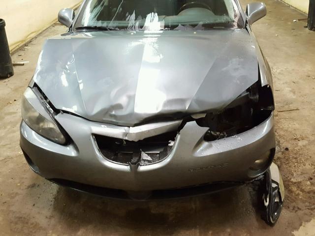 2G2WS522741372272 - 2004 PONTIAC GRAND PRIX GRAY photo 7