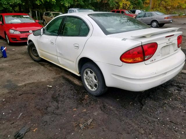 1G3NL52F14C156337 - 2004 OLDSMOBILE ALERO GL WHITE photo 3