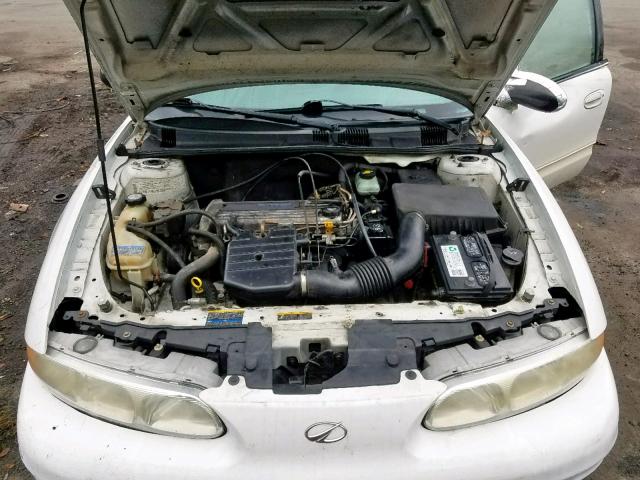 1G3NL52F14C156337 - 2004 OLDSMOBILE ALERO GL WHITE photo 7