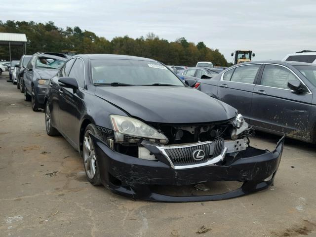 JTHBF5C23A5113770 - 2010 LEXUS IS 250 BLACK photo 1