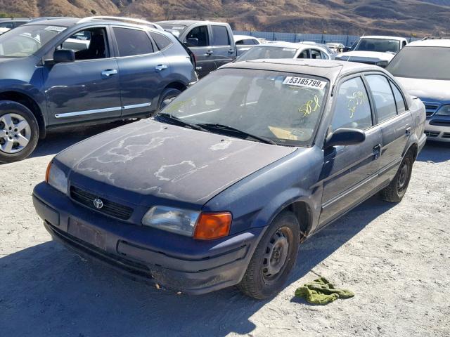 JT2EL56E0S0036862 - 1995 TOYOTA TERCEL DX BLUE photo 2