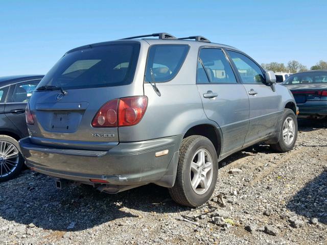 JT6GF10UXY0052244 - 2000 LEXUS RX 300 SILVER photo 4