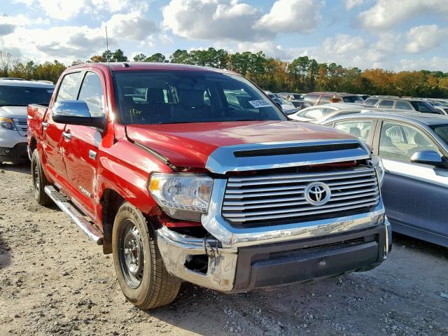 5TFFW5F17HX217425 - 2017 TOYOTA TUNDRA CRE RED photo 1