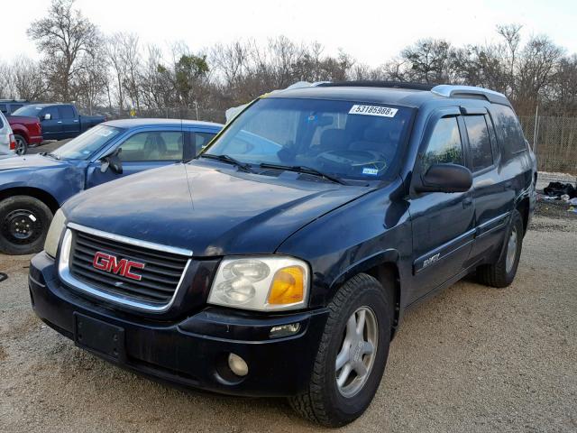 1GKET12S746173135 - 2004 GMC ENVOY XUV BLACK photo 2