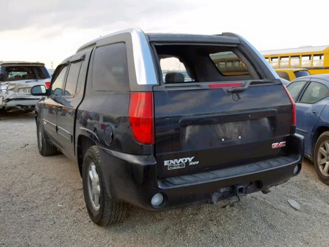 1GKET12S746173135 - 2004 GMC ENVOY XUV BLACK photo 3