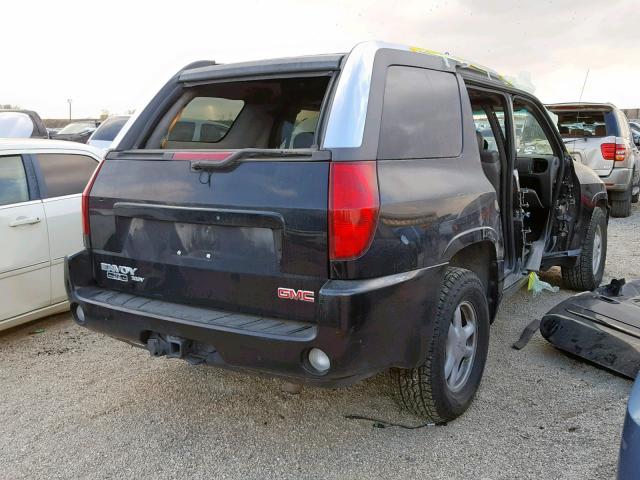 1GKET12S746173135 - 2004 GMC ENVOY XUV BLACK photo 4