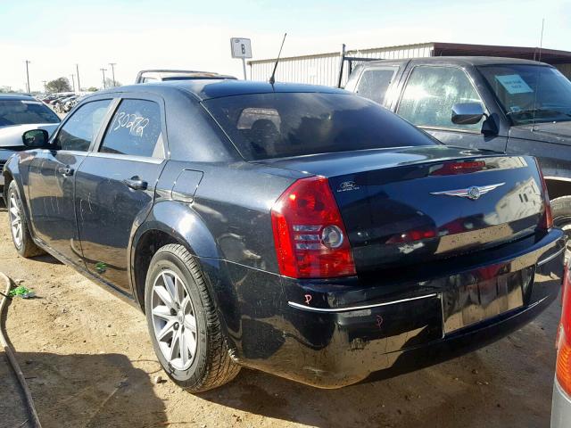 2C3KA43R08H312919 - 2008 CHRYSLER 300 LX BLACK photo 3