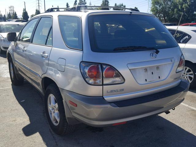 JTJHF10U820245879 - 2002 LEXUS RX 300 GRAY photo 3