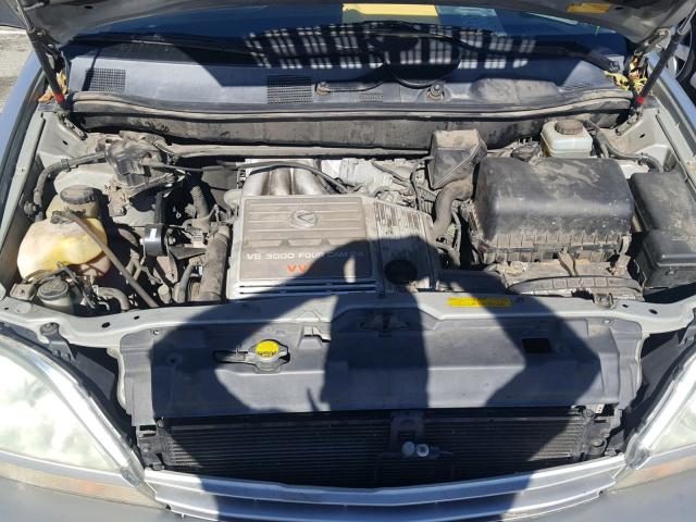 JTJHF10U820245879 - 2002 LEXUS RX 300 GRAY photo 7