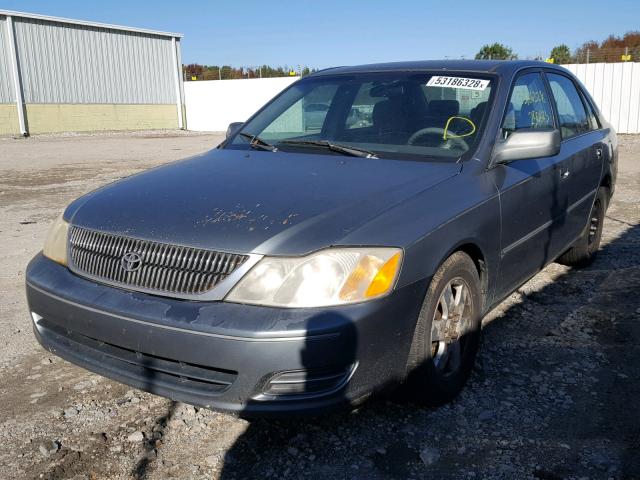 4T1BF28B11U125913 - 2001 TOYOTA AVALON XL GREEN photo 2