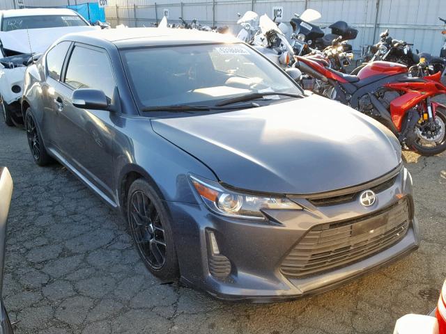 JTKJF5C73E3075122 - 2014 TOYOTA SCION TC ნაცრისფერი ფოტო 1