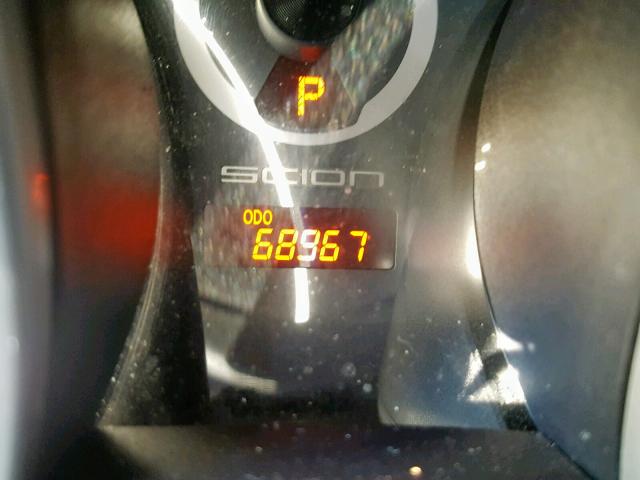 JTKJF5C73E3075122 - 2014 TOYOTA SCION TC ნაცრისფერი ფოტო 8