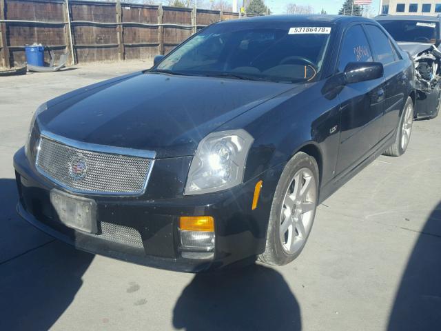 1G6DN57U170179977 - 2007 CADILLAC CTS-V BLACK photo 2